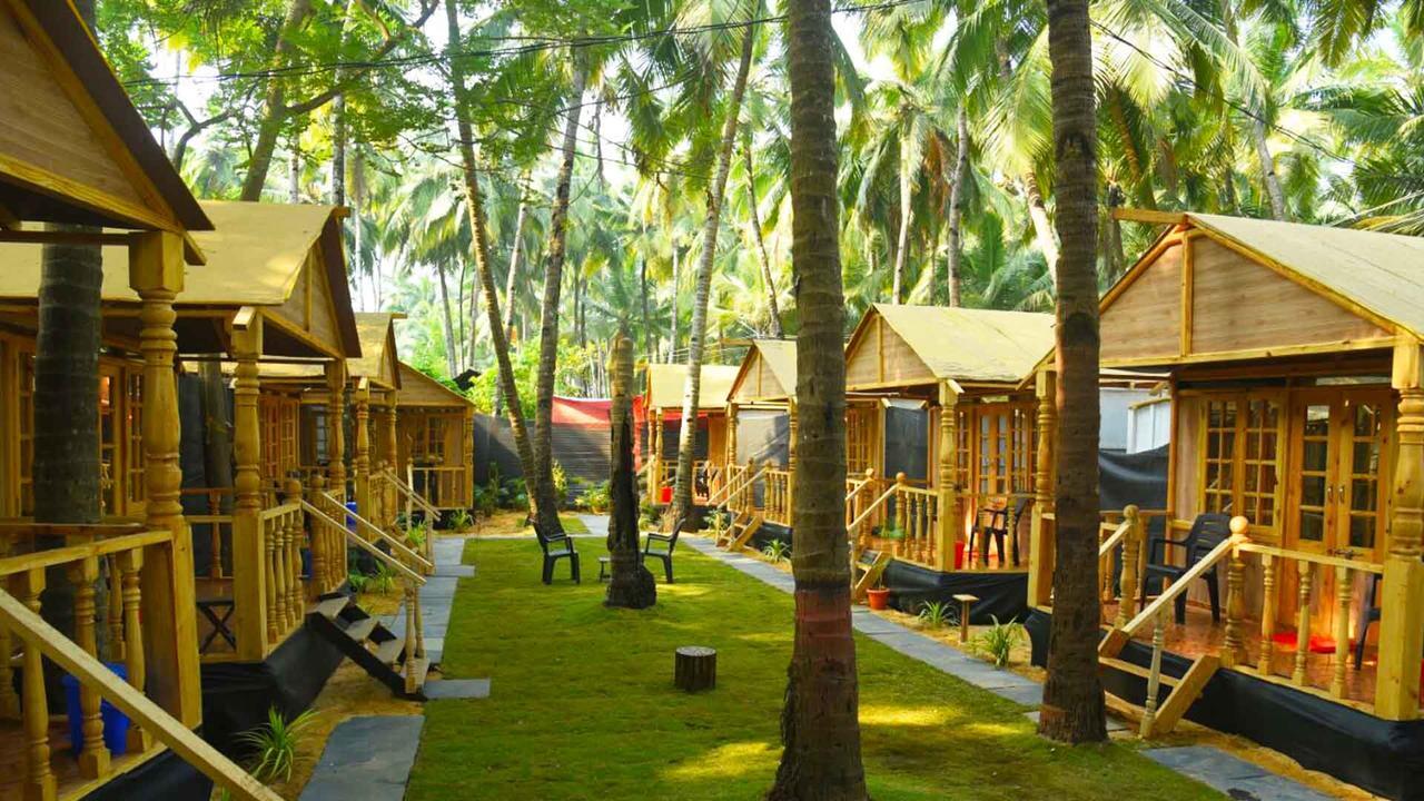 Hotel Clara'S Huts Palolem Exterior foto